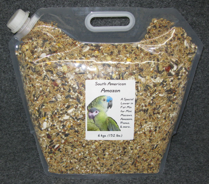 Penn Seed Amazon Parrot, 6 kg (13.2 lbs) Pour Spout Bag